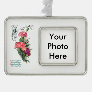 Tried en True Friend Verzilverd Omlijst Ornament