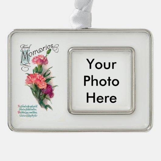 Tried en True Friend Verzilverd Omlijst Ornament (Voorkant)