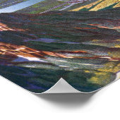  Trient en de kaart van Brenta Dolomites Italië Poster (Hoek)