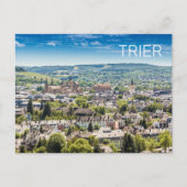 Trier Cityscape Panorama Moselle Germany Souvenir Feestdagenkaart (Voorkant)