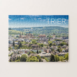 Trier Cityscape Panorama Moselle Germany Souvenir Legpuzzel