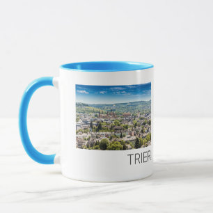 Trier Cityscape Panorama Moselle Germany Souvenir Mok