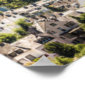 Trier Cityscape Panorama Moselle Germany Souvenir Poster (Hoek)