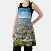 Trier Cityscape Panorama Moselle Germany Souvenir Schort (Insitu)