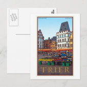 Trier - Hauptmarkt Briefkaart (Voorkant / Achterkant)