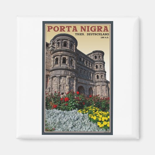 Trier - Porta Nigra Magneet (Voorkant)