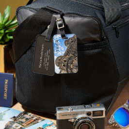 Trier Porta Nigra Rijnland-Palts Duitsland Bagagelabel