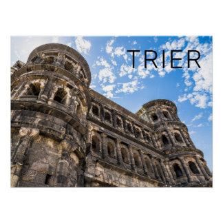 Trier Porta Nigra Rijnland-Palts Duitsland Perfect Poster