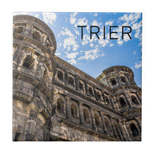 Trier Porta Nigra Rijnland-Palts Duitsland Tegeltje