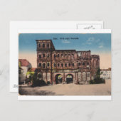 Trier Porta Nigra Westseite Briefkaart (Voorkant / Achterkant)
