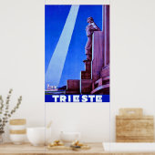 Triëst ~  Italiaans reizen Poster (Keuken)