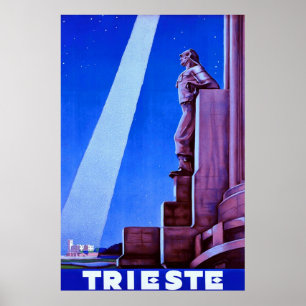 Triëst ~ Italiaans reizen Poster