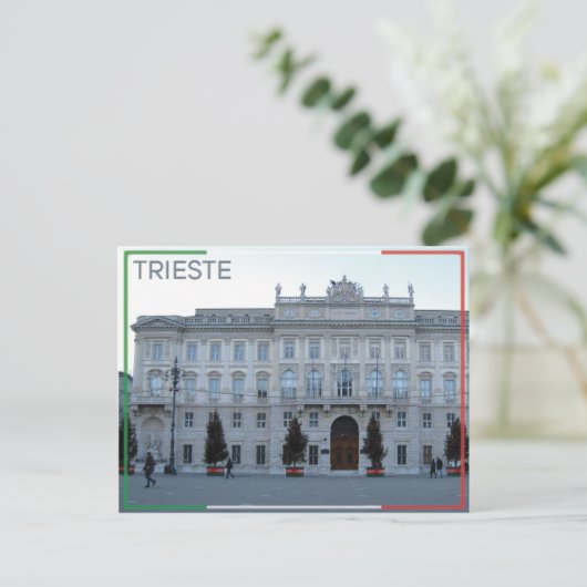 Triëst - Italië Briefkaart (Staand voorkant)