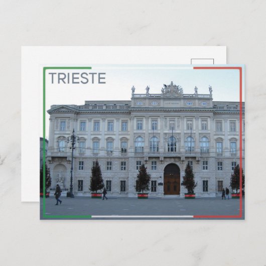 Triëst - Italië Briefkaart (Voorkant / Achterkant)
