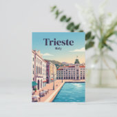 Triëst, Italië Briefkaart (Staand voorkant)