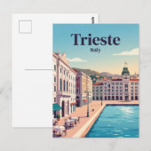 Triëst, Italië Briefkaart (Voorkant / Achterkant)