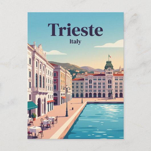 Triëst, Italië Briefkaart (Voorkant)