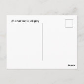 triest patriottisch briefkaart (Achterkant)