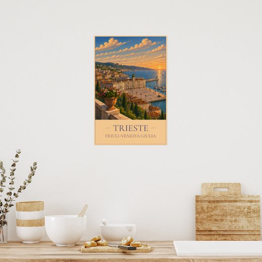 Triëst Poster (Keuken)