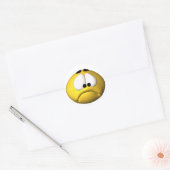 triest ronde sticker (Envelop)
