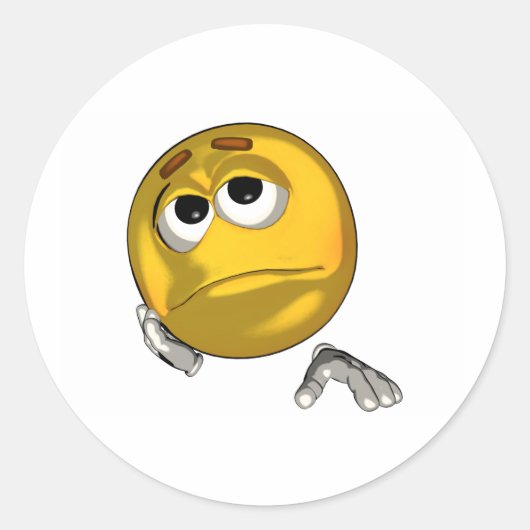 Triest - toon ronde sticker (Voorkant)