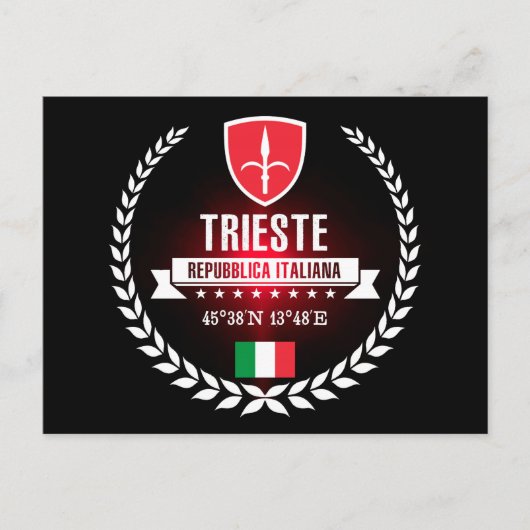 Trieste Briefkaart (Voorkant)