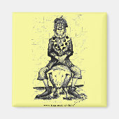 Trieste clown magneet (Voorkant)