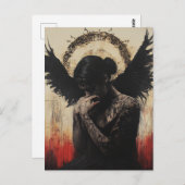 Trieste Dark Angel Fantasy Briefkaart (Voorkant / Achterkant)