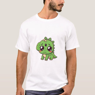 Trieste dinosaurus met bandage T-shirt
