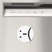 Trieste Emoticon! nerd producten! Magneet (Insitu (Vaatwasser))