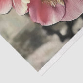 Trieste Gotische Gargoyle met Bloemen Kroon Decoup Tissuepapier (Detail)