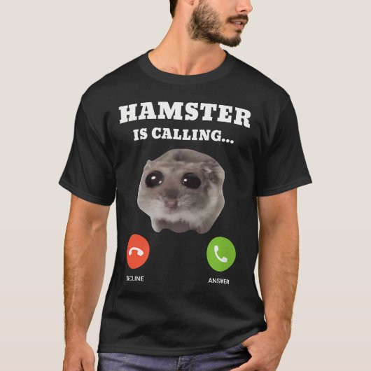 Trieste Hamster Meme Is T-shirt (Voorkant)