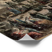 Trieste Harbour, 1802 Poster (Hoek)