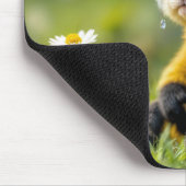 Trieste hommel met tranen muismat (Hoek)