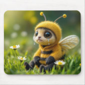 Trieste hommel met tranen muismat (Voorkant)