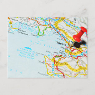 Trieste, Italië Briefkaart