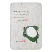 Trieste japanse kikker Toad 19e eeuw Badmat (Voorkant Verticaal)