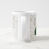 Trieste japanse kikker Toad 19e eeuw Grote Koffiekop (Achterkant)