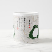 Trieste japanse kikker Toad 19e eeuw Grote Koffiekop (Voorkant)