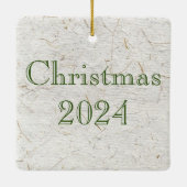 Trieste japanse kikker Toad 19e eeuw Keramisch Ornament (Achterkant)