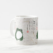 Trieste japanse kikker Toad 19e eeuw Koffiemok (Voorkant links)