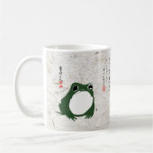 Trieste japanse kikker Toad 19e eeuw Koffiemok (Links)