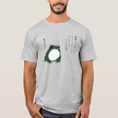 Trieste japanse kikker Toad 19e eeuw T-shirt (Voorkant)