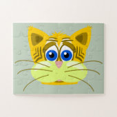 trieste kat puzzel (Horizontaal)