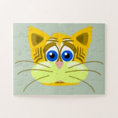 trieste kat puzzel (Horizontaal)