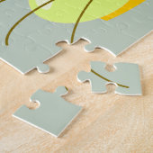 trieste kat puzzel legpuzzel (Zijkant)