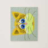 trieste kat puzzel legpuzzel (Verticaal)