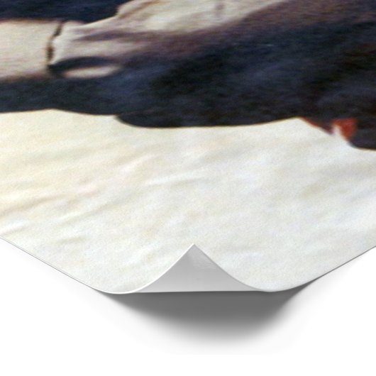 trieste kleine clown poster (Hoek)