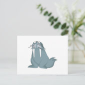 Trieste kleine walrus briefkaart (Staand voorkant)