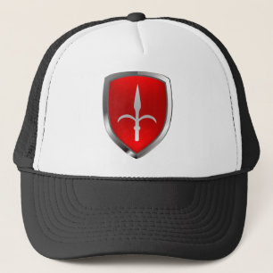 Trieste Mettalic Emblem Trucker Pet
